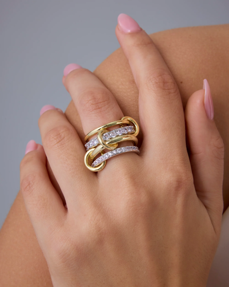 Interlocked Stackable Ring